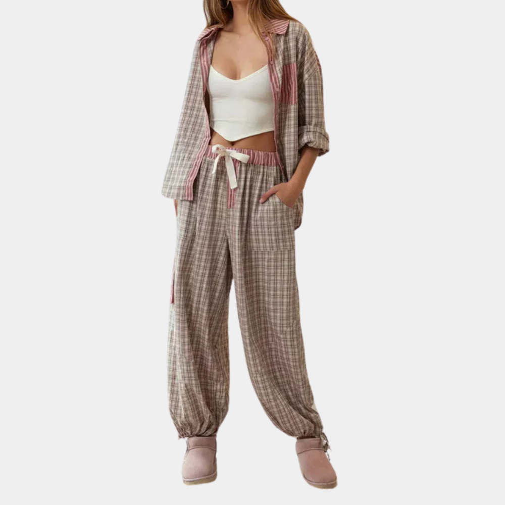 ELISANDRA - Cozy Pajama Set for Women